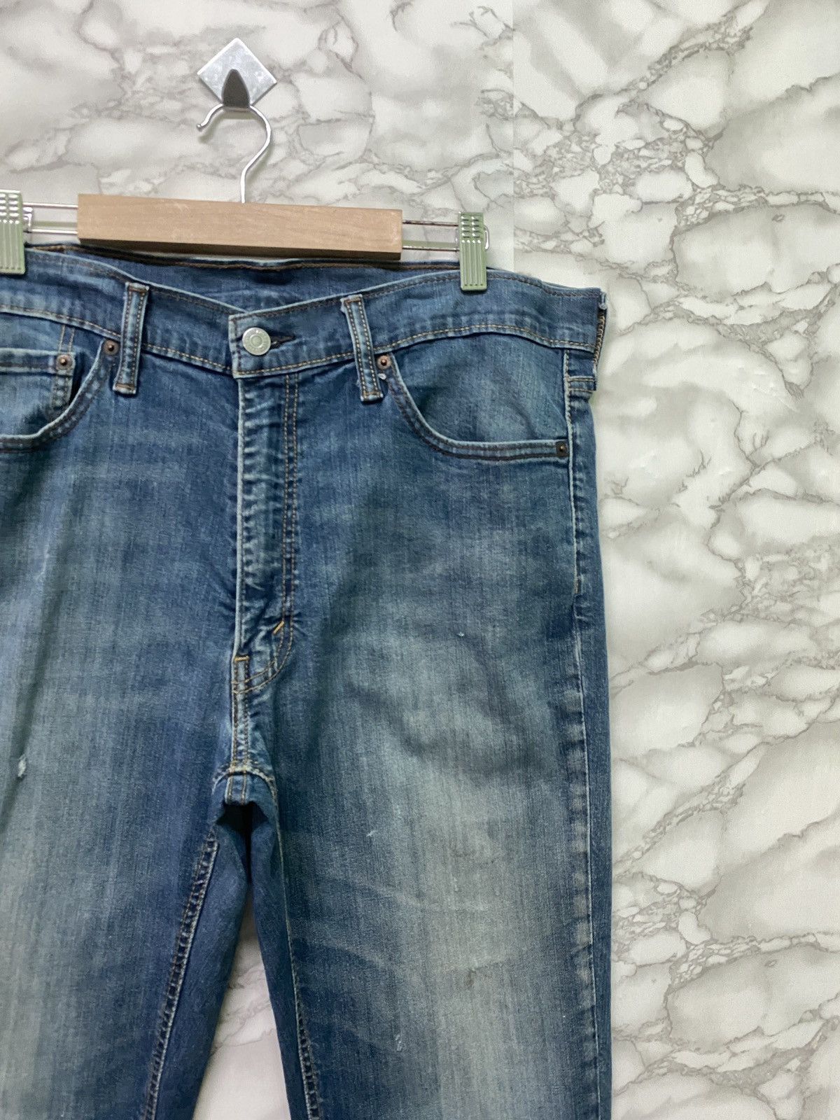 Levi's × Levi's Vintage Clothing Levis 541 Distressed Denim Jeans - L11 Size US 36 / EU 52 - 5 Thumbnail