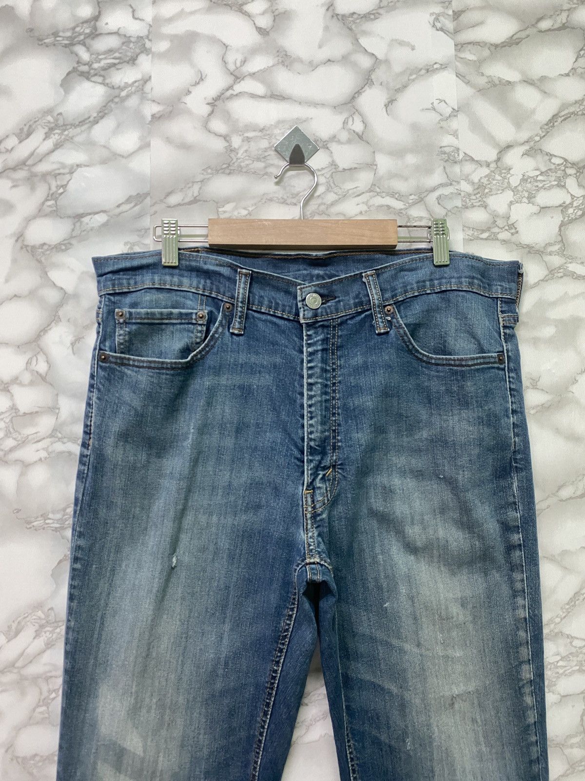 Levi's × Levi's Vintage Clothing Levis 541 Distressed Denim Jeans - L11 Size US 36 / EU 52 - 3 Thumbnail