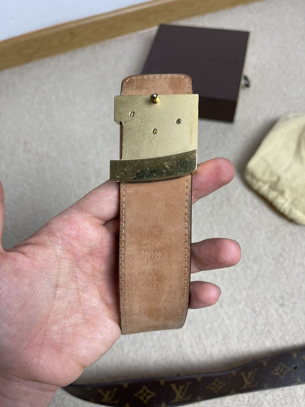 Louis Vuitton Louis vuitton belt monogram size 95 Size 34 - 5 Thumbnail