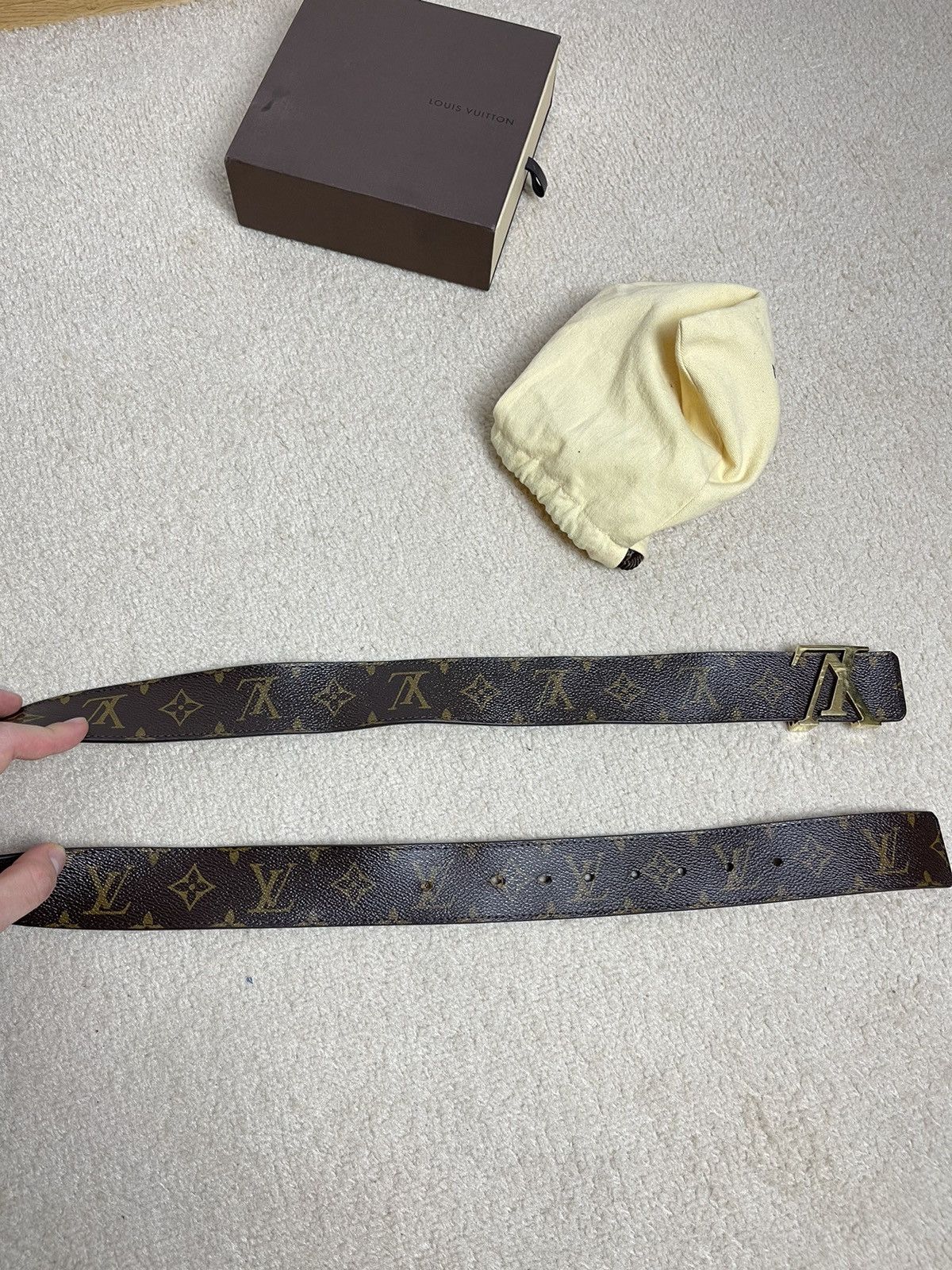 Louis Vuitton Louis vuitton belt monogram size 95 Size 34 - 3 Thumbnail