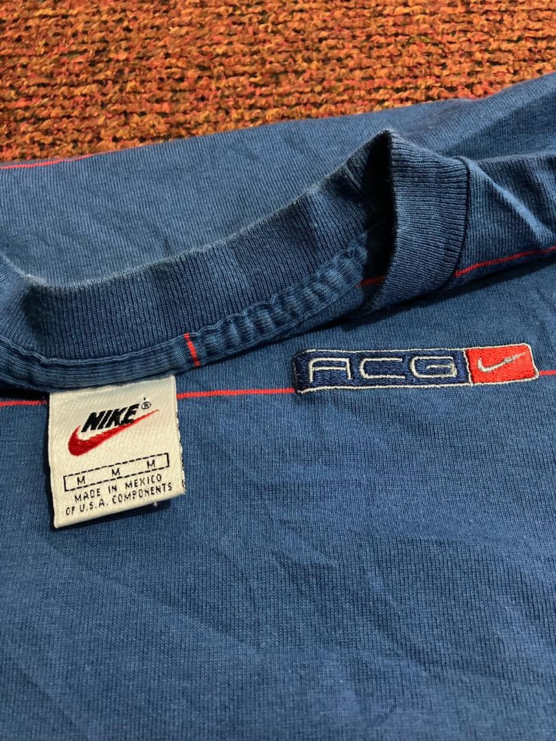 Nike ACG Vintage Nike ACG x stripes tee Size US M / EU 48-50 / 2 - 1 Thumbnail