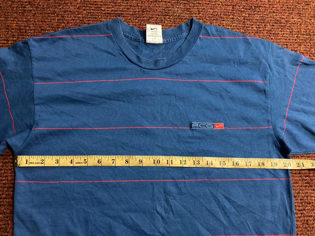 Nike ACG Vintage Nike ACG x stripes tee Size US M / EU 48-50 / 2 - 5 Thumbnail