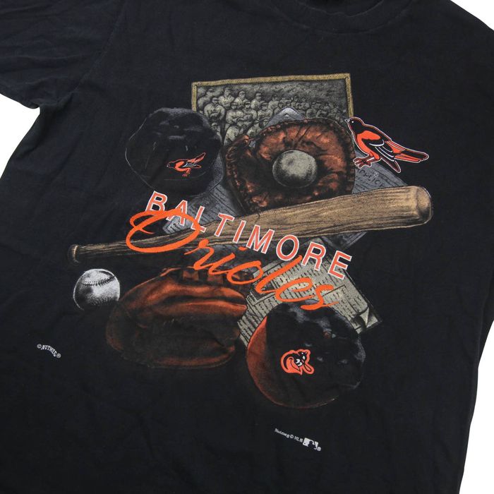 Vintage 90s Baltimore Orioles Nutmeg Mills Shirt