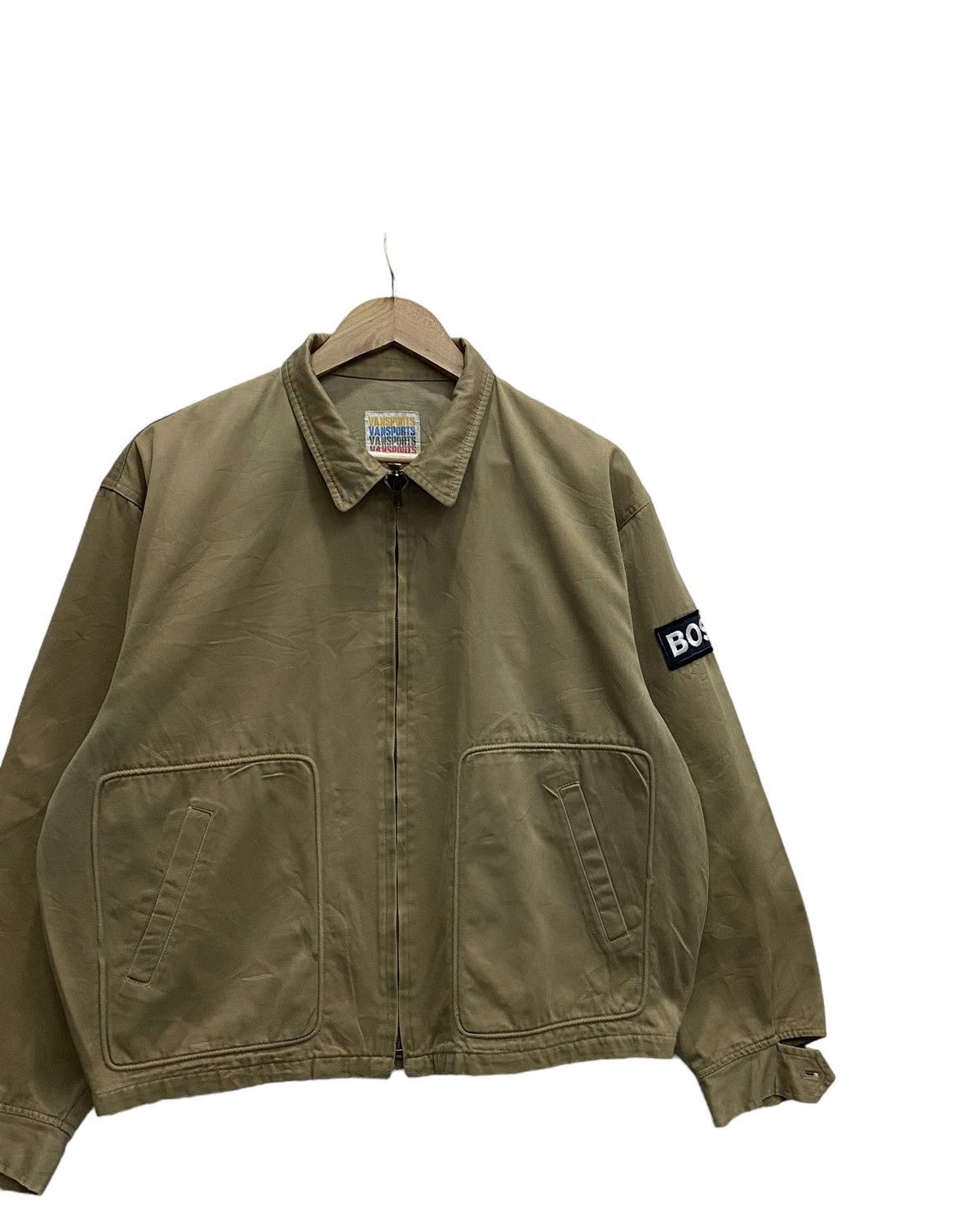 Issey Miyake 🔥RARE DESIGN BOSCH VANSPORT VINTAGE WORKER BOMBER JACKET Size US M / EU 48-50 / 2 - 7 Thumbnail