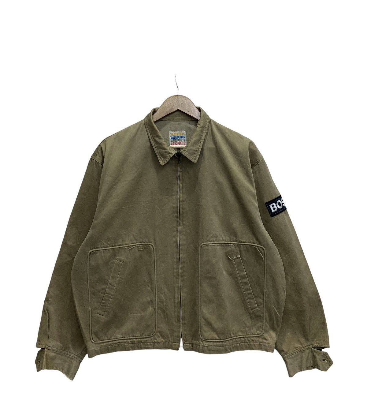 Issey Miyake 🔥RARE DESIGN BOSCH VANSPORT VINTAGE WORKER BOMBER JACKET Size US M / EU 48-50 / 2 - 9 Thumbnail