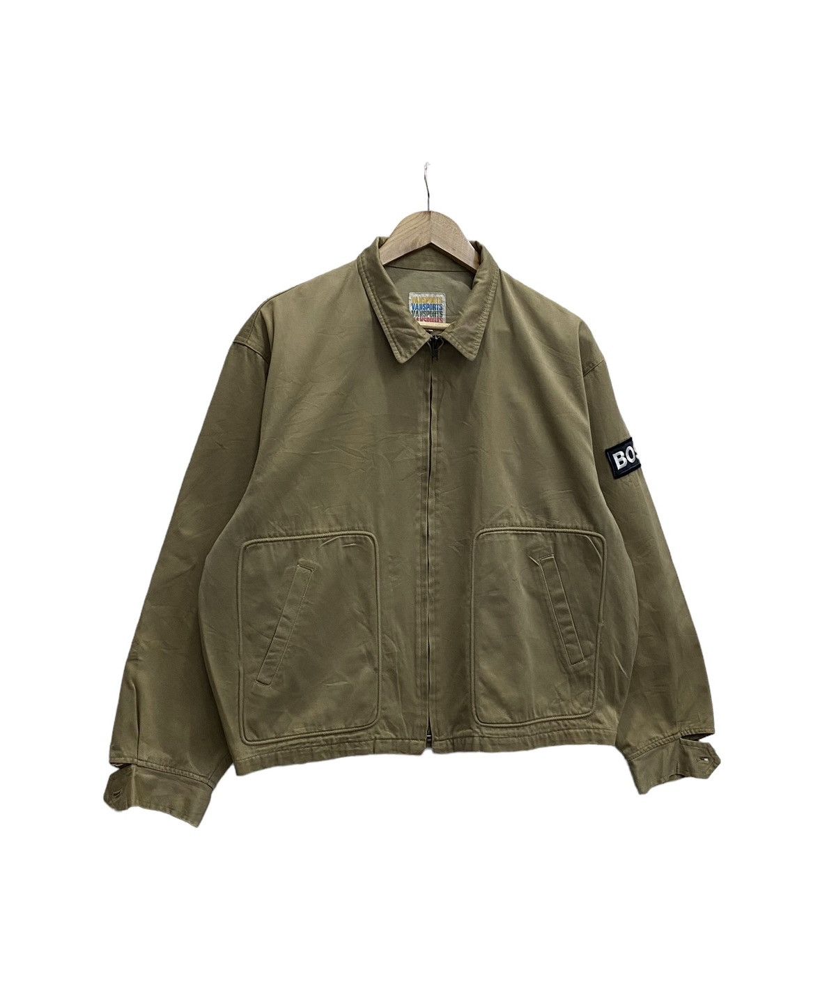 Issey Miyake 🔥RARE DESIGN BOSCH VANSPORT VINTAGE WORKER BOMBER JACKET Size US M / EU 48-50 / 2 - 3 Thumbnail