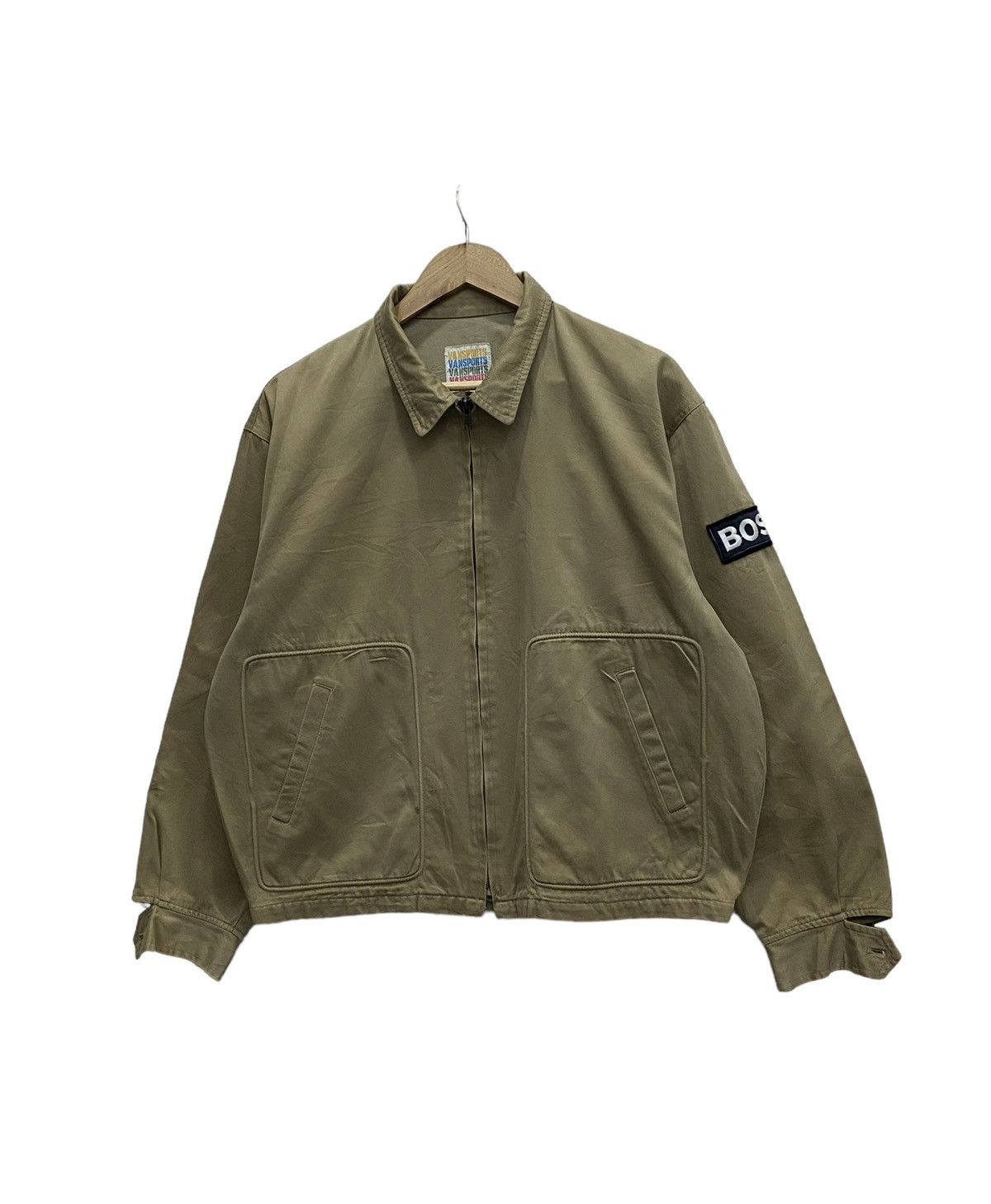 Issey Miyake 🔥RARE DESIGN BOSCH VANSPORT VINTAGE WORKER BOMBER JACKET Size US M / EU 48-50 / 2 - 8 Thumbnail