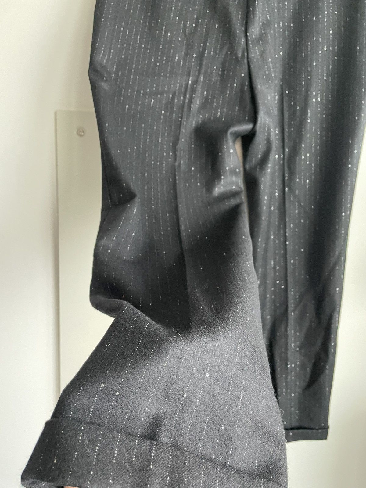 Hedi Slimane × Saint Laurent Paris × Yves Saint Laurent Limited Rare BrandNEW Super Runway Iconic Striped Wool Pant Size US 33 - 5 Thumbnail
