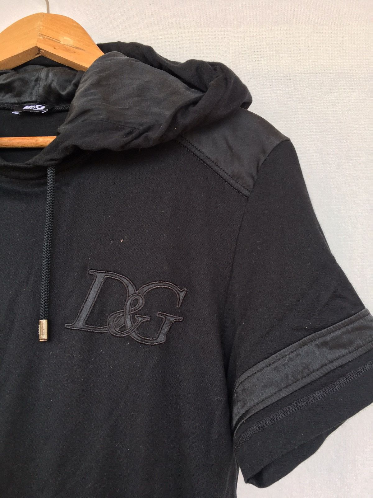 Dolce & Gabbana dolce & gabbana black hoodie short sleeve Size US M / EU 48-50 / 2 - 2 Thumbnail