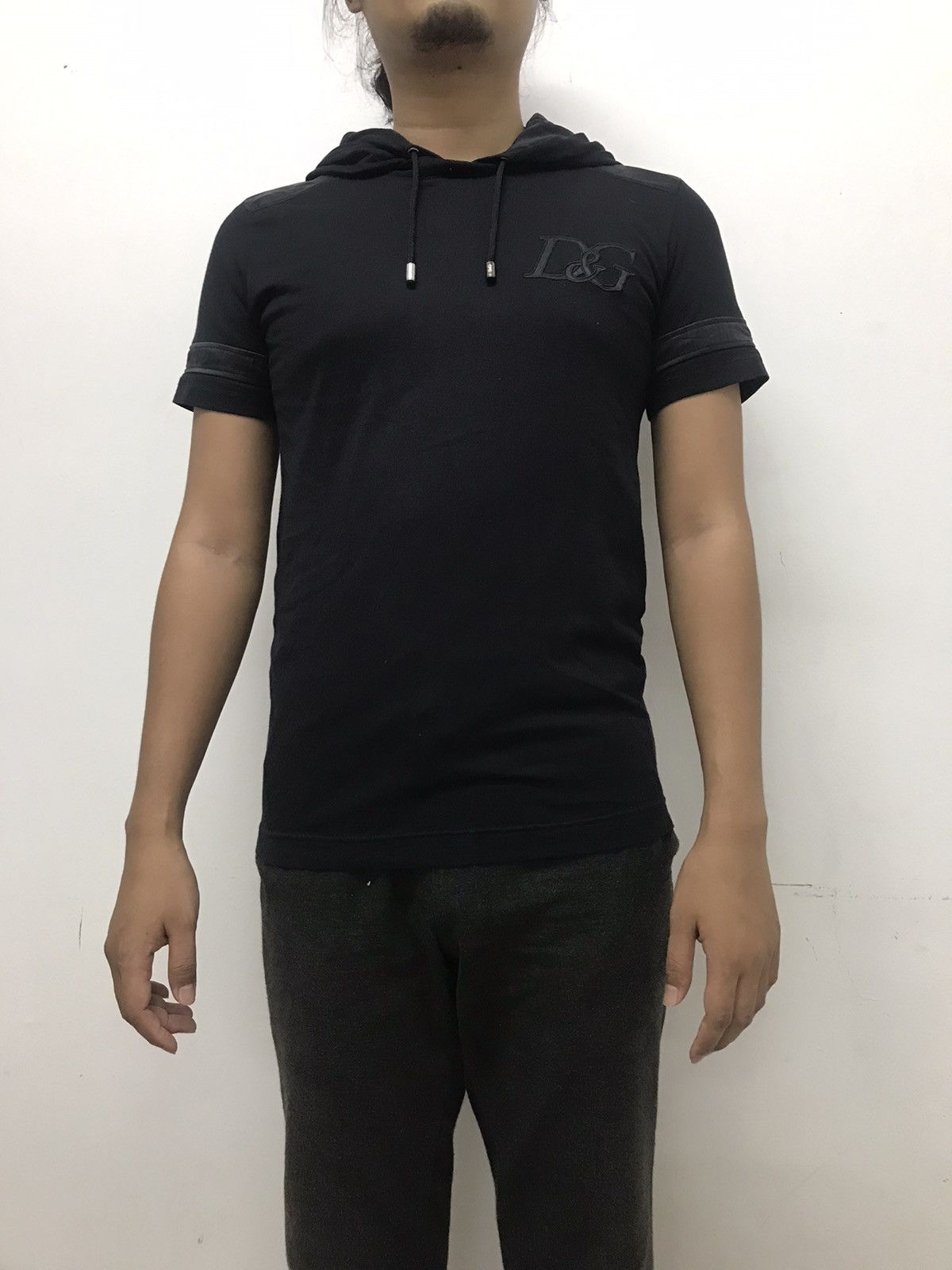 Dolce & Gabbana dolce & gabbana black hoodie short sleeve Size US M / EU 48-50 / 2 - 7 Thumbnail