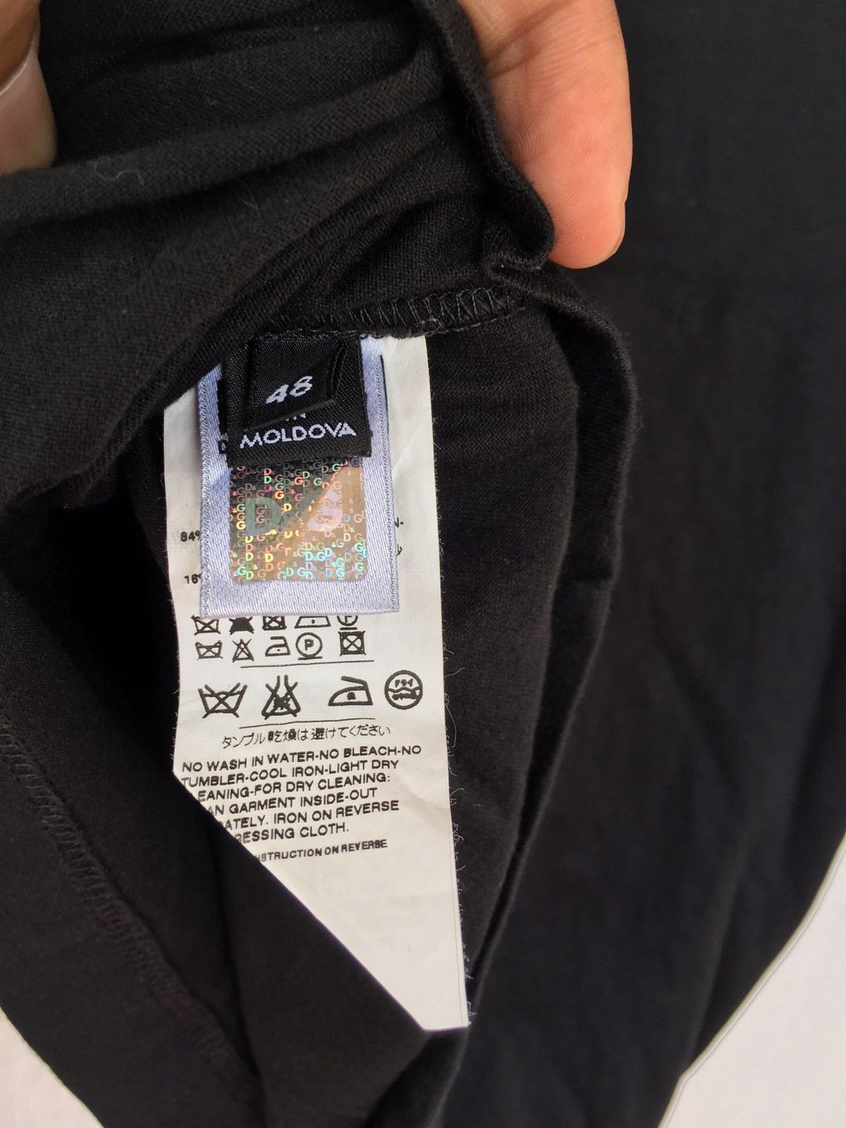 Dolce & Gabbana dolce & gabbana black hoodie short sleeve Size US M / EU 48-50 / 2 - 6 Thumbnail