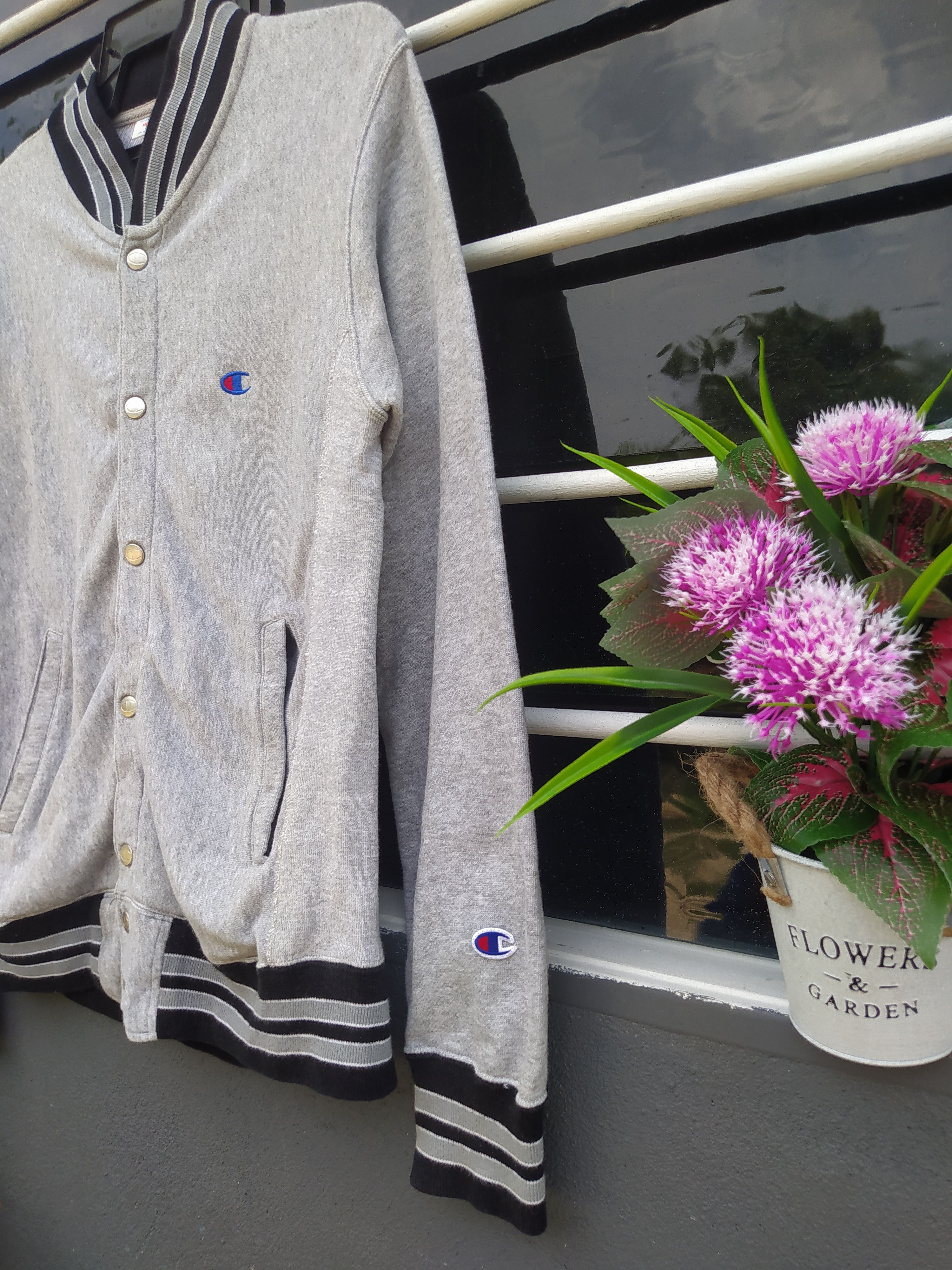 Champion × Vintage Vintage Champion Reverse Weave Varsity Jacket Size US M / EU 48-50 / 2 - 4 Thumbnail