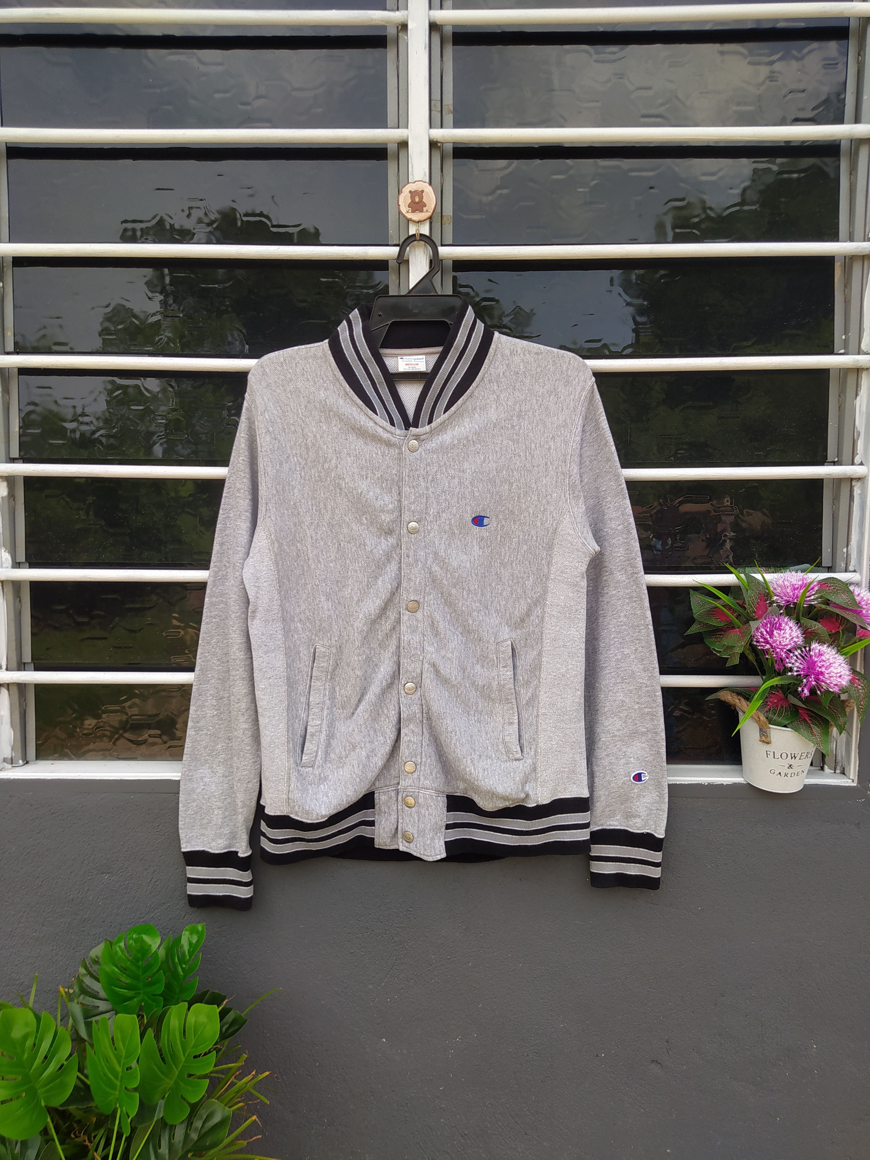 Champion × Vintage Vintage Champion Reverse Weave Varsity Jacket Size US M / EU 48-50 / 2 - 1 Thumbnail