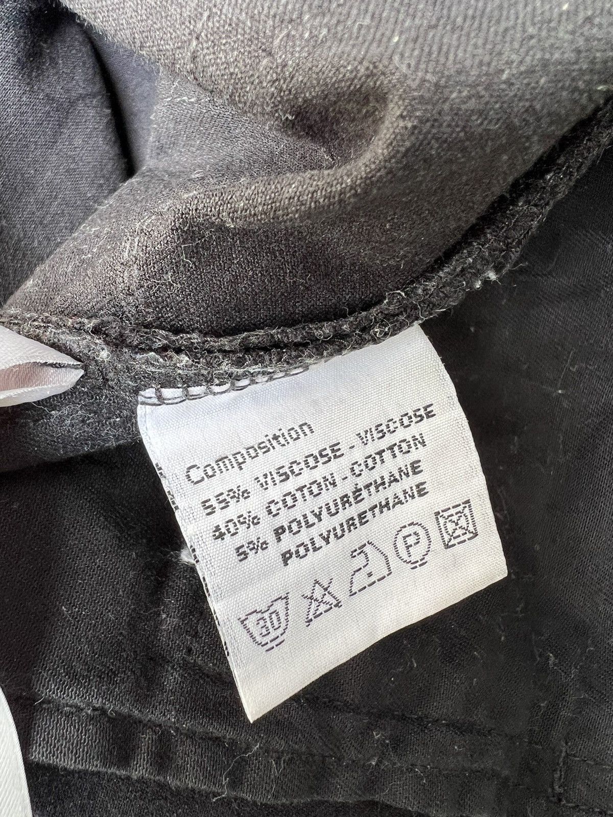 Dior Dior Sun Faded Black Stretchable Pant Size US 30 / EU 46 - 22 Thumbnail