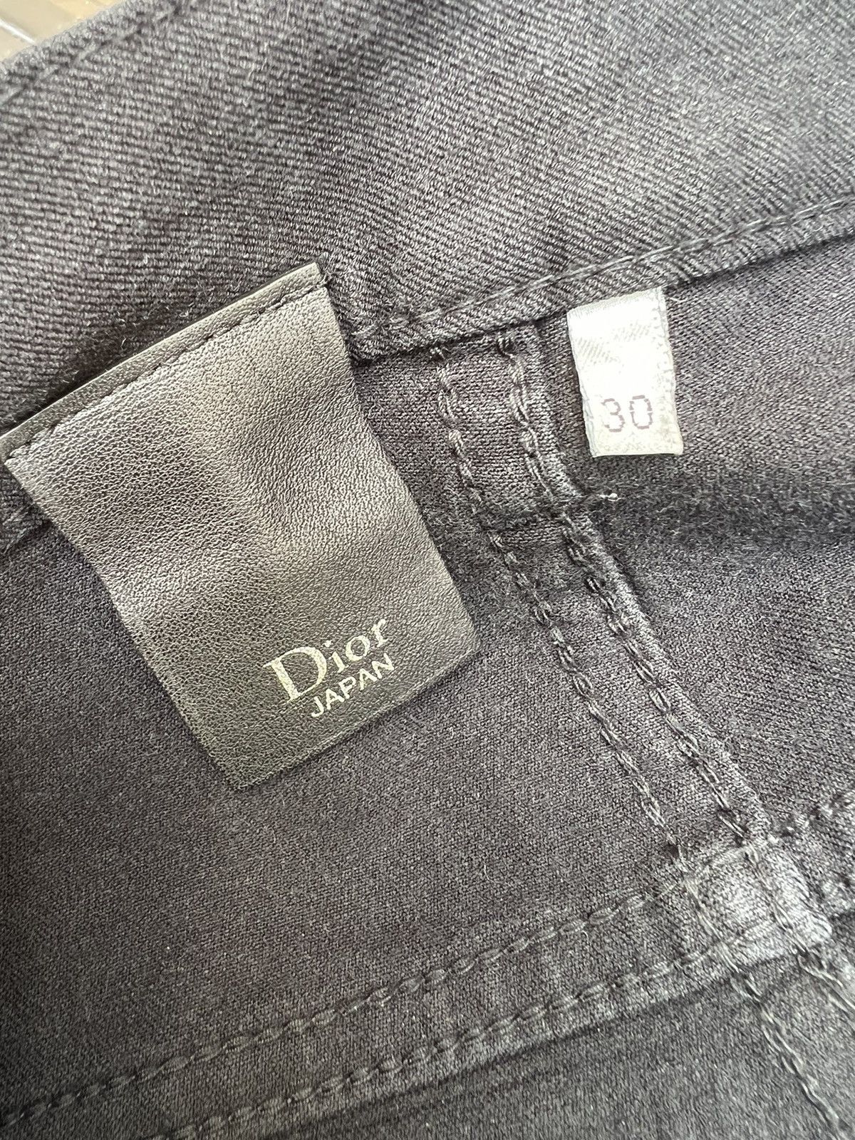 Dior Dior Sun Faded Black Stretchable Pant Size US 30 / EU 46 - 20 Thumbnail
