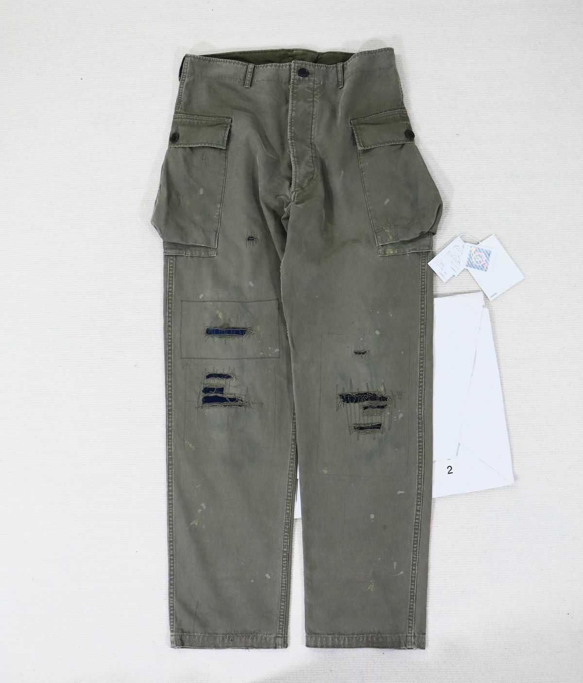 Visvim Visvim 19ss Veterans Pants Crash （Herringbone） | Grailed