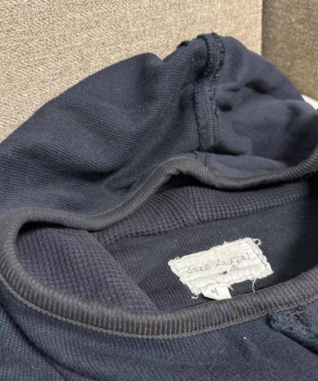Greg Lauren Greg Lauren Kapuzen Sweatshirt Size US XL / EU 56 / 4 - 3 Thumbnail