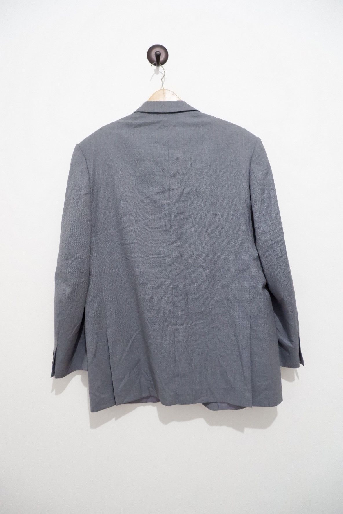 Balenciaga Vintage Balenciaga Wool Blazer Jacket Size 54R - 2 Thumbnail