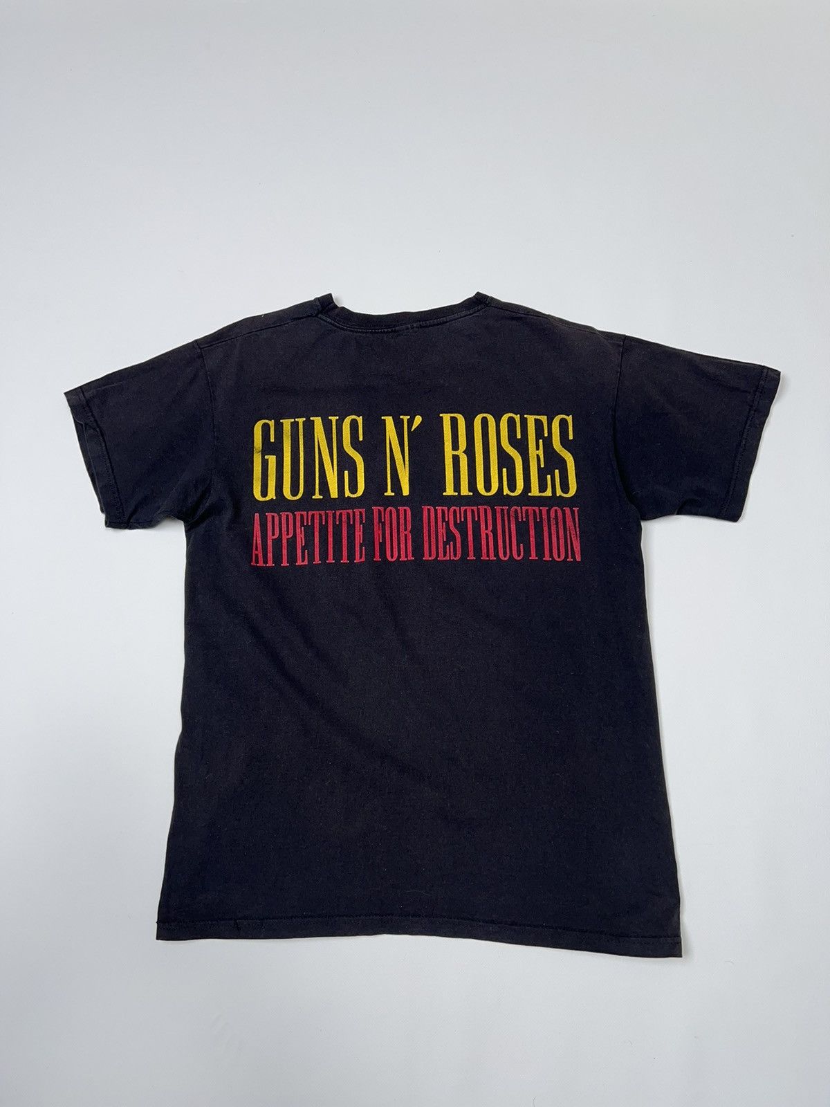 Band Tees Guns N Roses Appetite For Destruction Vintage Fade Washed Te Size US M / EU 48-50 / 2 - 2 Thumbnail