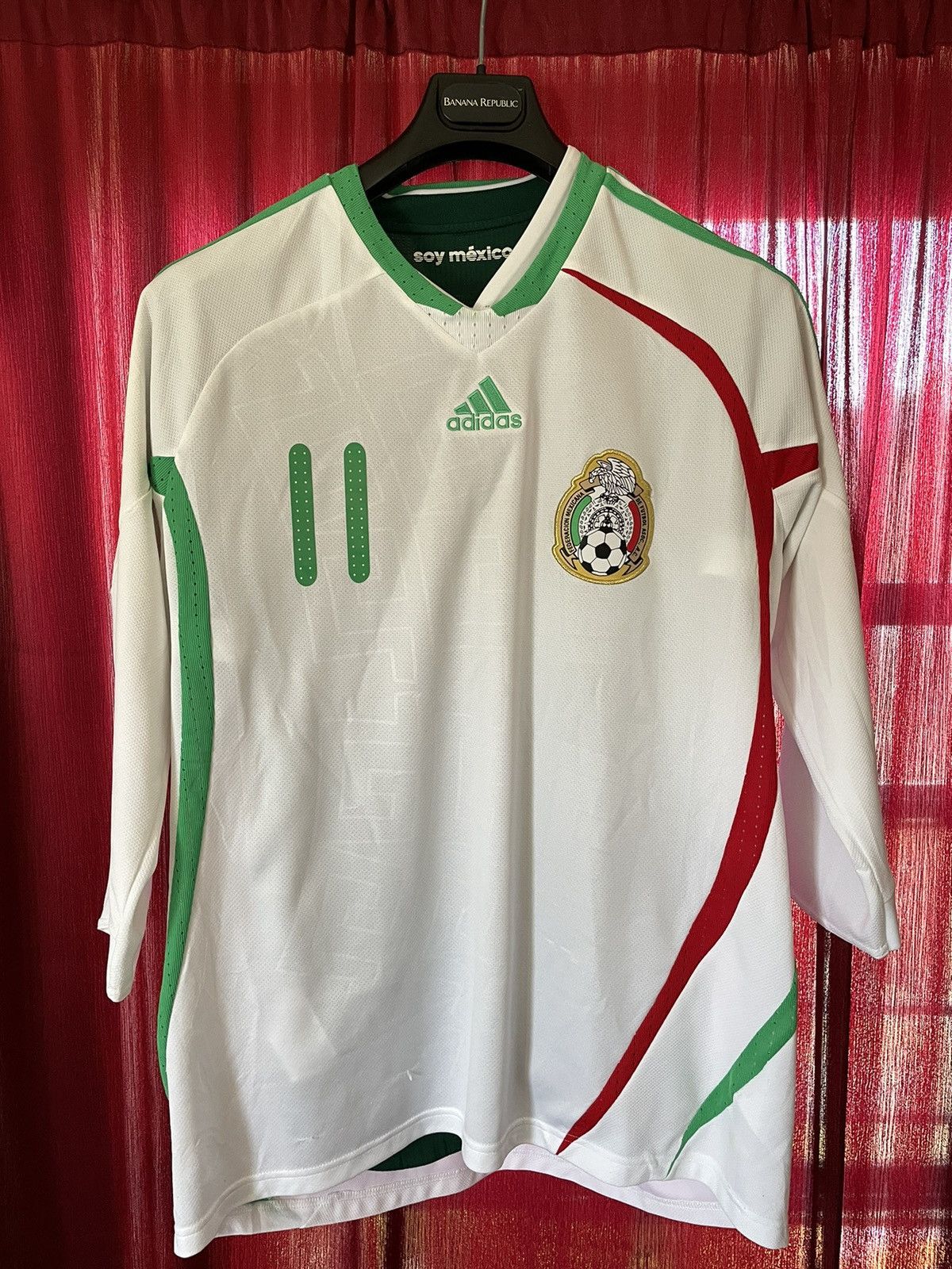 Adidas ADIDAS MEXICO SOCCER AWAY JERSEY CARLOS VELA 2009 GOLD CUP Grailed