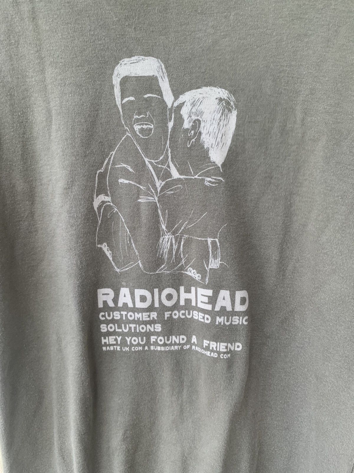 Band Tees × Vintage Vintage late 90s Radiohead tee Size US XS / EU 42 / 0 - 2 Thumbnail