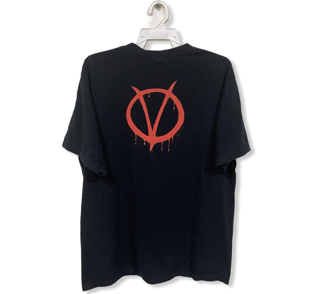 Vintage Vintage V For Vandetta Freedom Forever Natalie Portman Tee Size US L / EU 52-54 / 3 - 4 Thumbnail