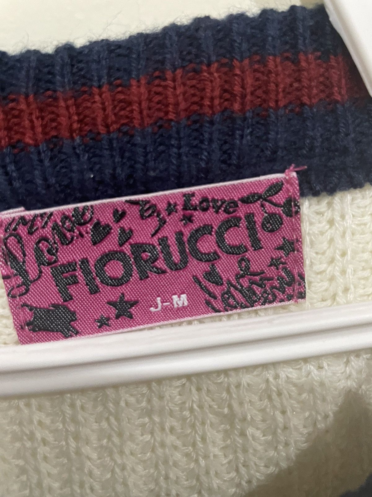 Designer Vintage Fiorucci Italy Spellout Knitwear Size US M / EU 48-50 / 2 - 8 Thumbnail