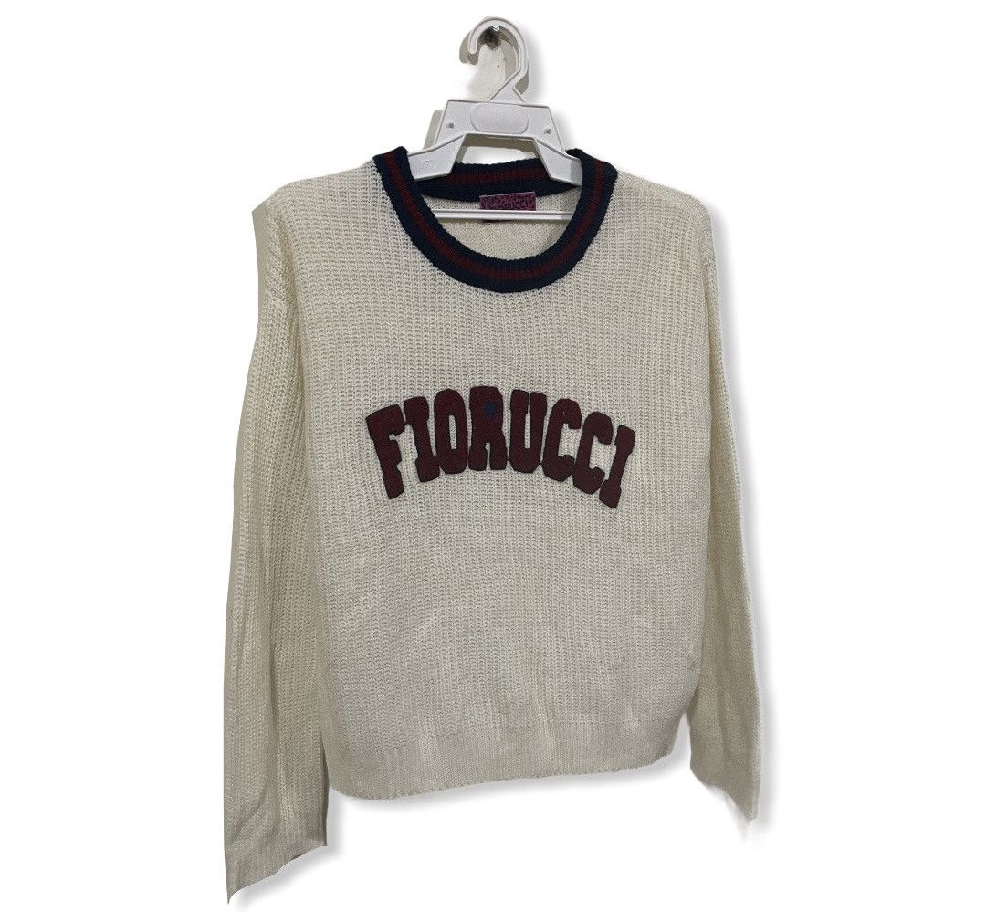 Designer Vintage Fiorucci Italy Spellout Knitwear Size US M / EU 48-50 / 2 - 4 Thumbnail