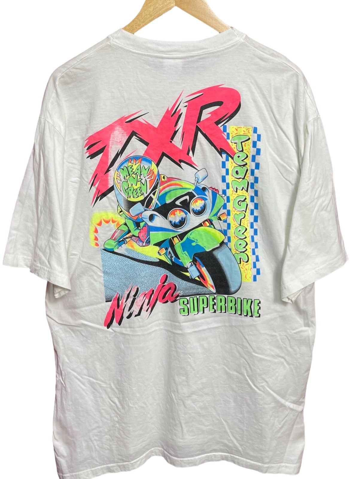 シード Vintage 90s Kawasaki Ninja ZX t shirt