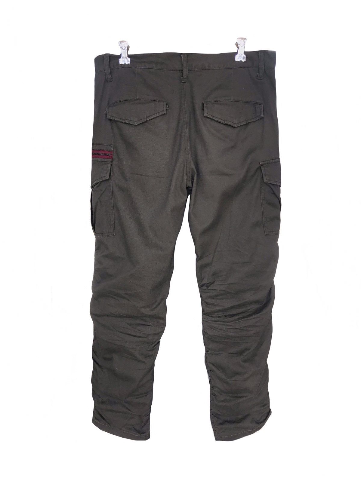 Japanese Brand Steel Brawn Seditionaries Side Pocket Zipper Pants Size US 34 / EU 50 - 4 Thumbnail