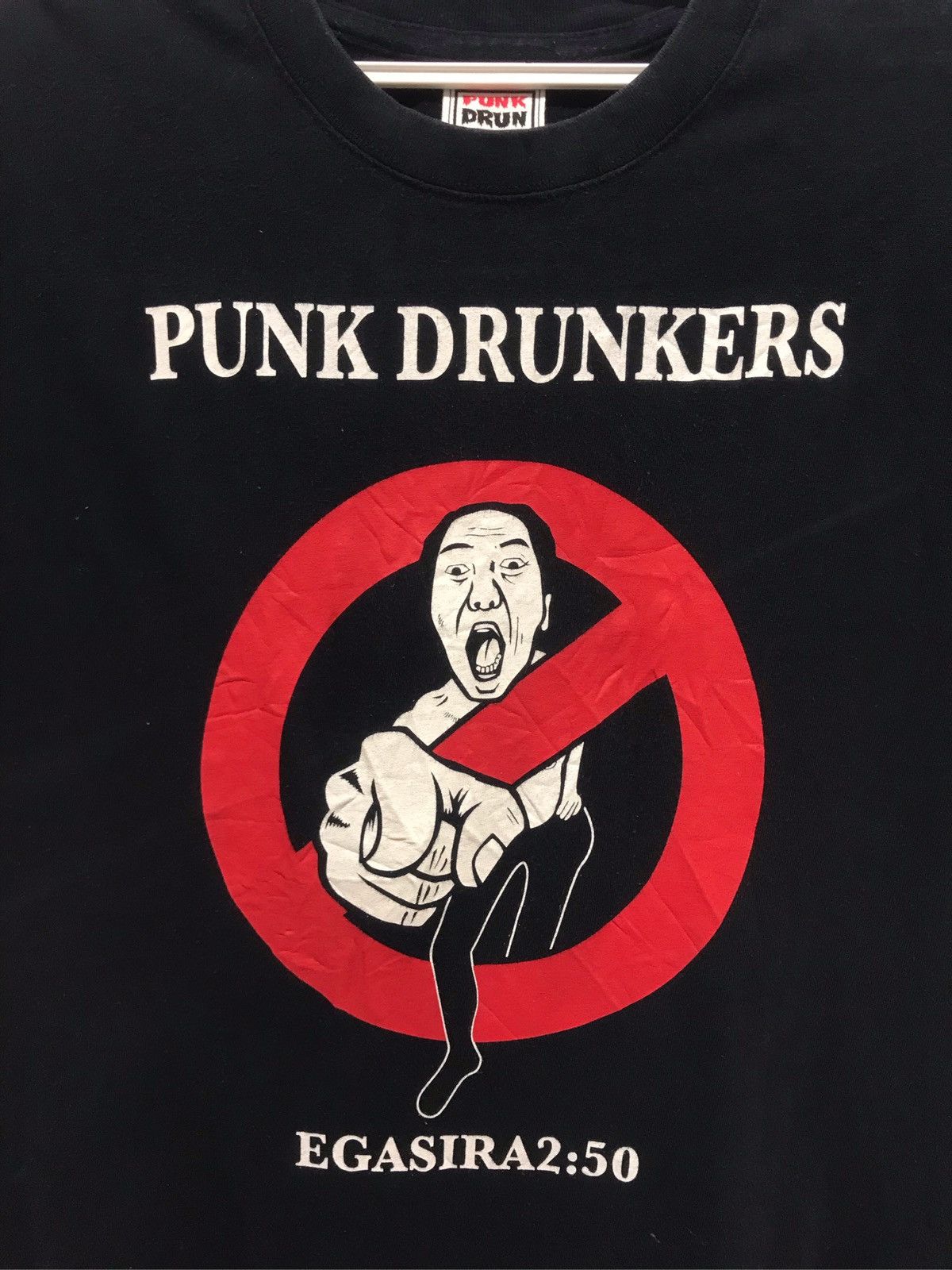Japanese Brand Punk Drunkers x Egasira 2:50 Comedian Collaboration Tee Size US L / EU 52-54 / 3 - 5 Thumbnail