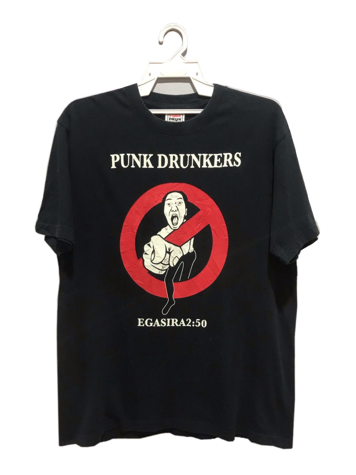 Japanese Brand Punk Drunkers x Egasira 2:50 Comedian Collaboration Tee Size US L / EU 52-54 / 3 - 1 Thumbnail