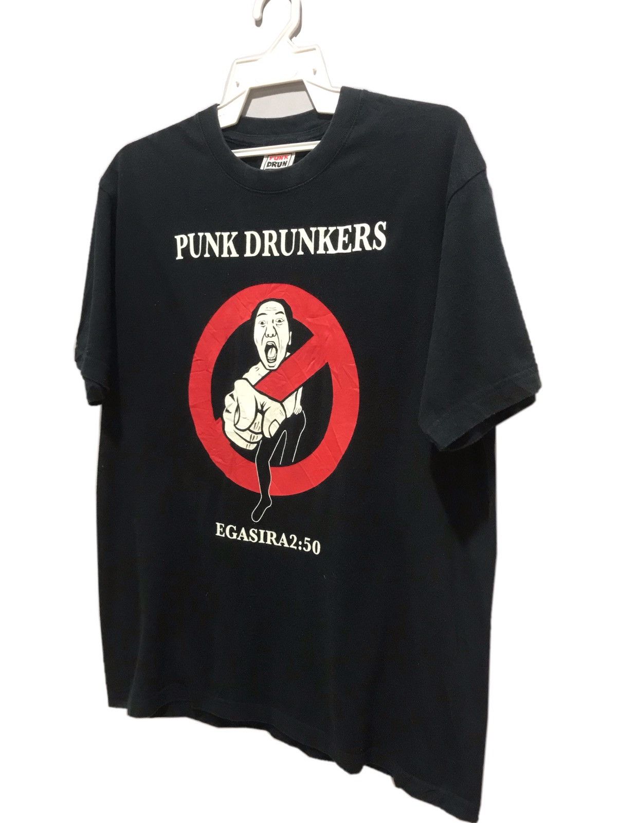 Japanese Brand Punk Drunkers x Egasira 2:50 Comedian Collaboration Tee Size US L / EU 52-54 / 3 - 3 Thumbnail