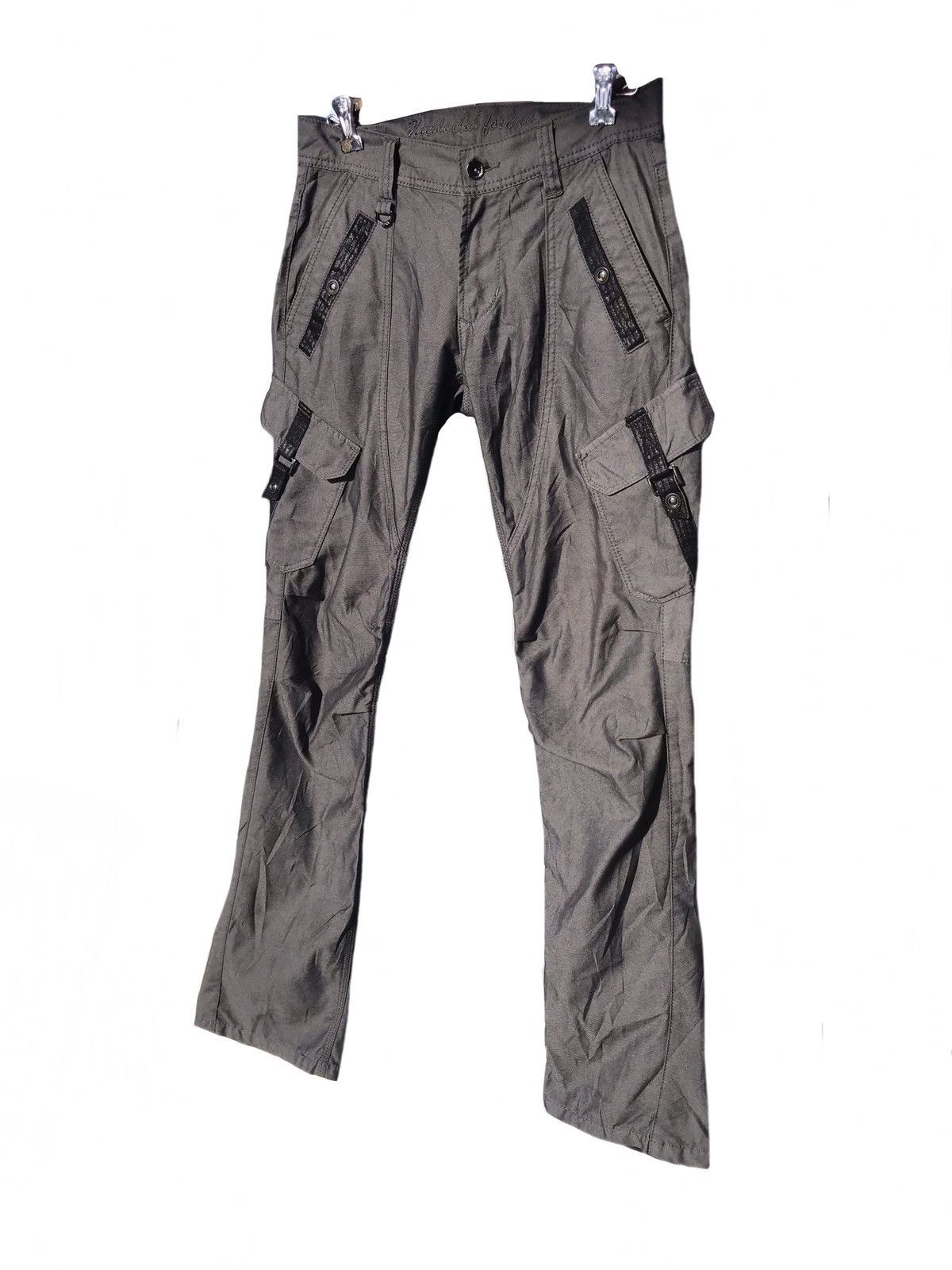 Designer Nicole Elaborate Collection Multi Pocket Pants Size US 31 - 8 Thumbnail