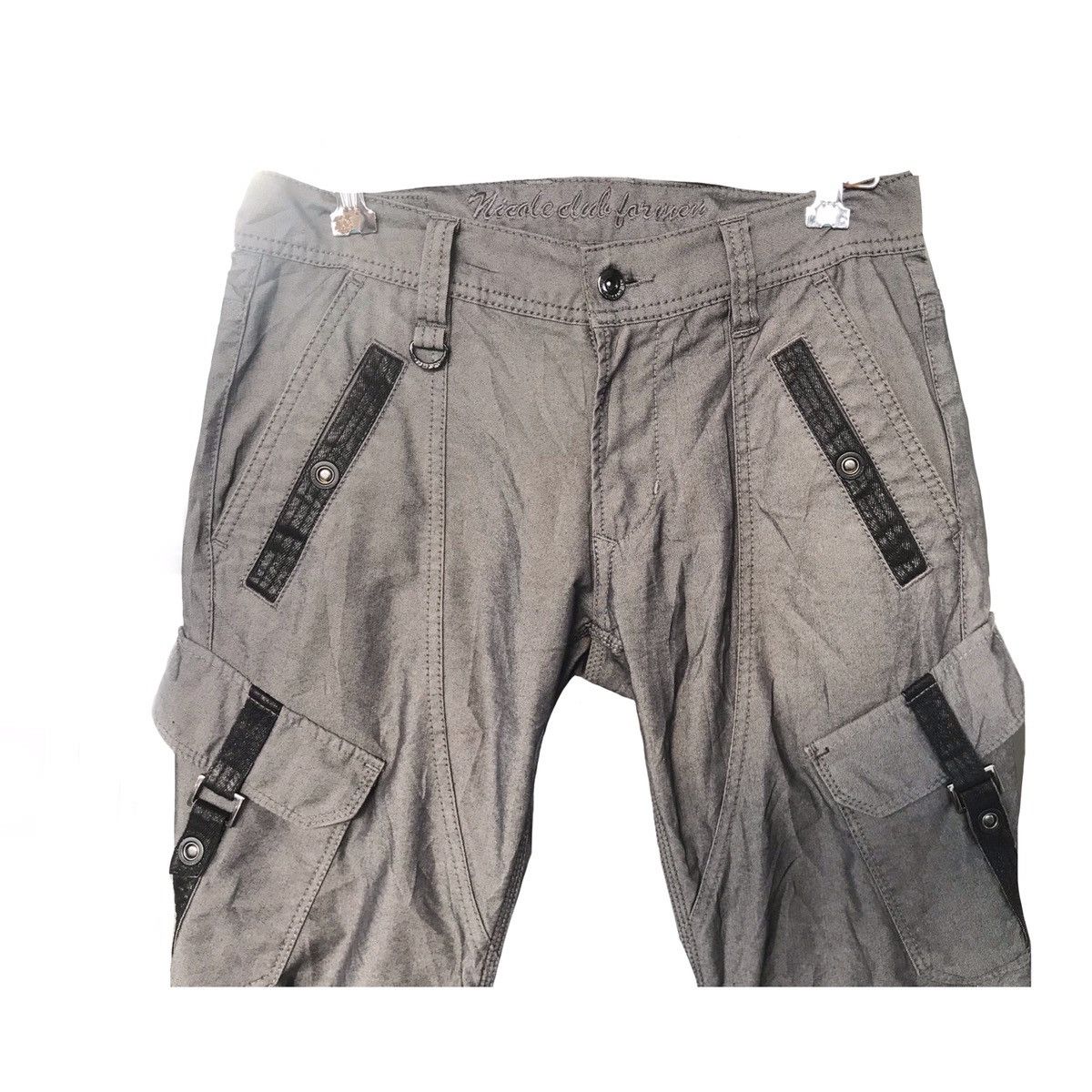 Designer Nicole Elaborate Collection Multi Pocket Pants Size US 31 - 6 Thumbnail