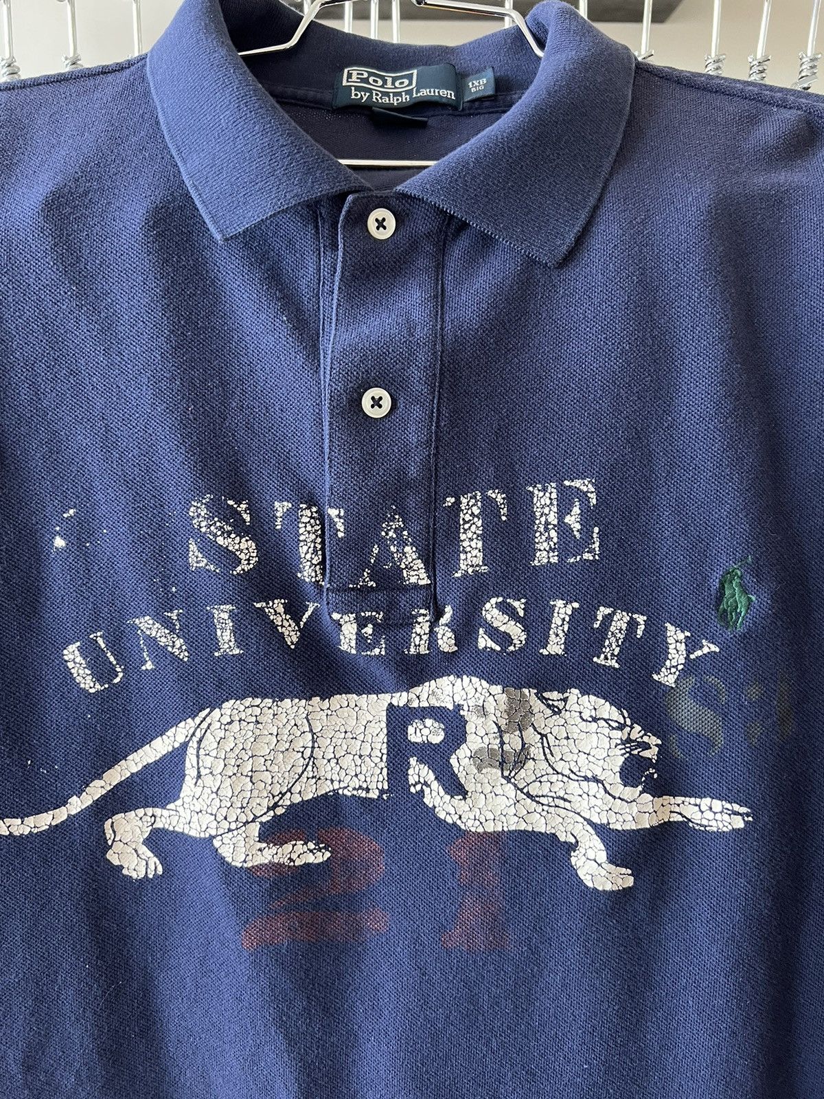Polo Ralph Lauren Vintage Polo Ralph Lauren Rare State University Polo ...