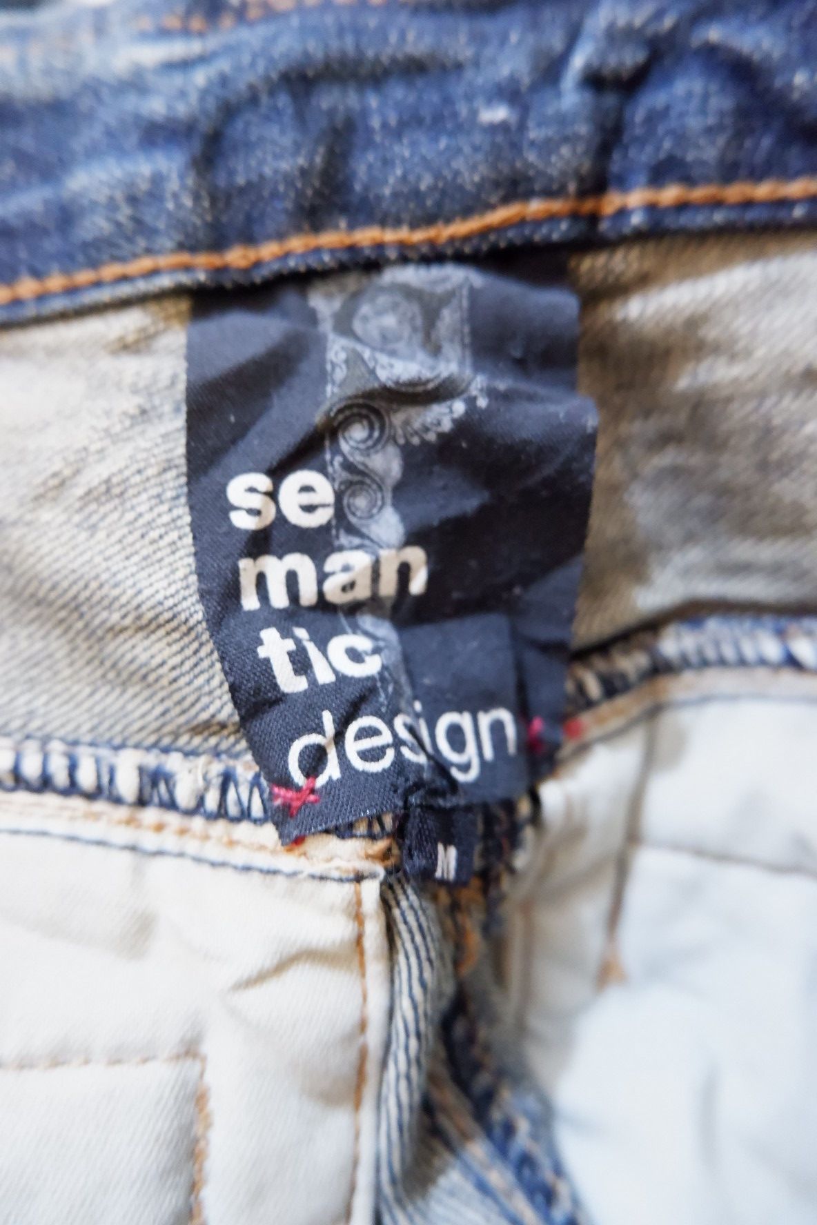 semanticdesign Semantic Design Distressed Cargo Flare Denim Size US 30 / EU 46 - 9 Thumbnail