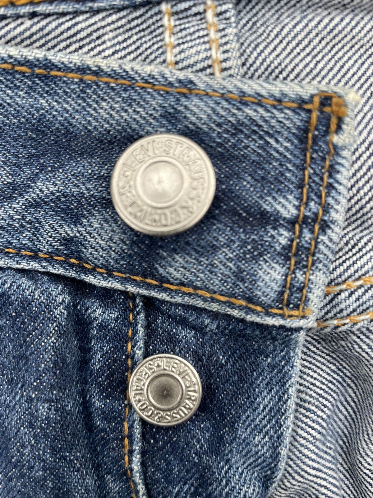 Levi's Levi’s 501 e 2001 Turkey Aging Rework Denim Size US 29 - 19 Thumbnail