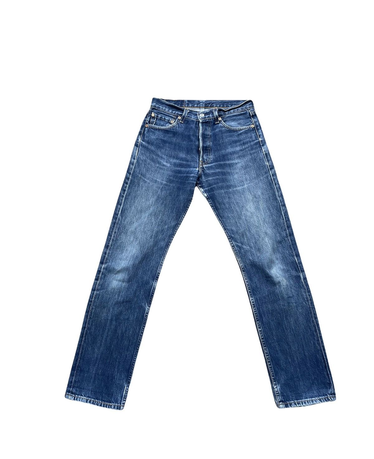 Levi's Levi’s 501 e 2001 Turkey Aging Rework Denim Size US 29 - 1 Thumbnail