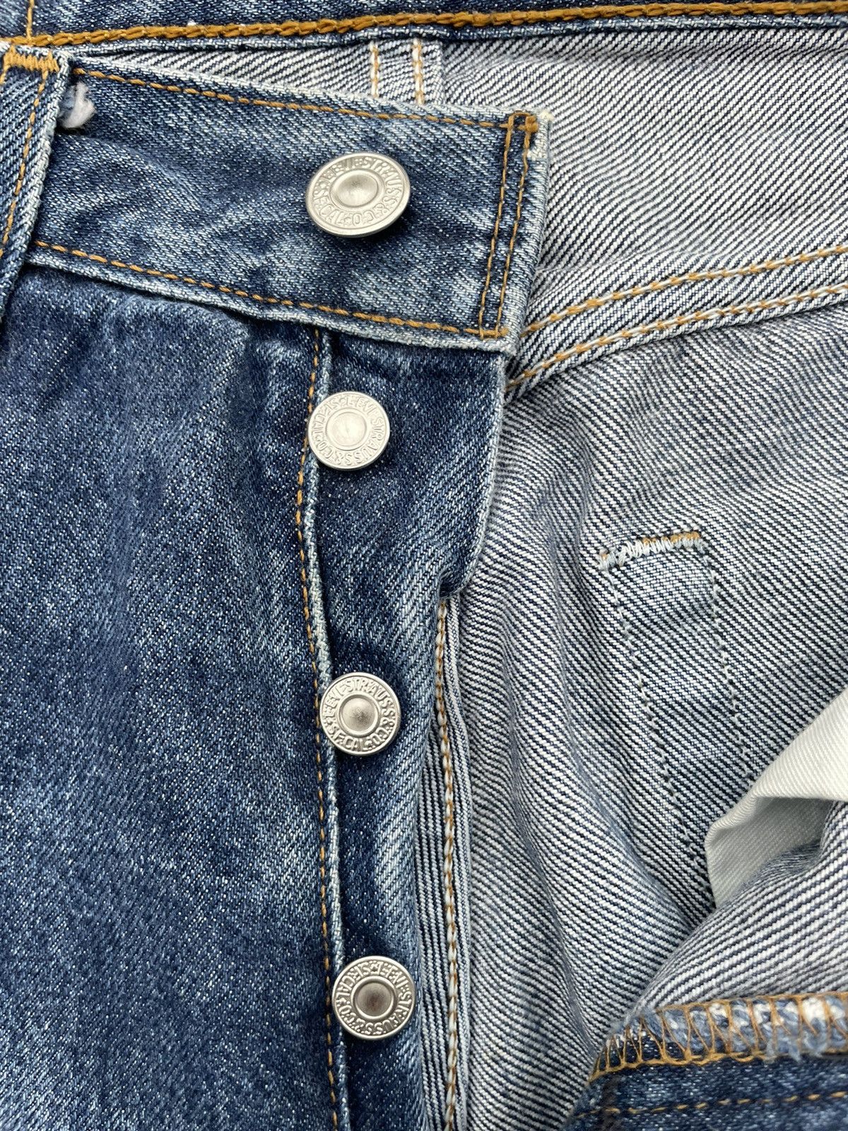 Levi's Levi’s 501 e 2001 Turkey Aging Rework Denim Size US 29 - 20 Thumbnail
