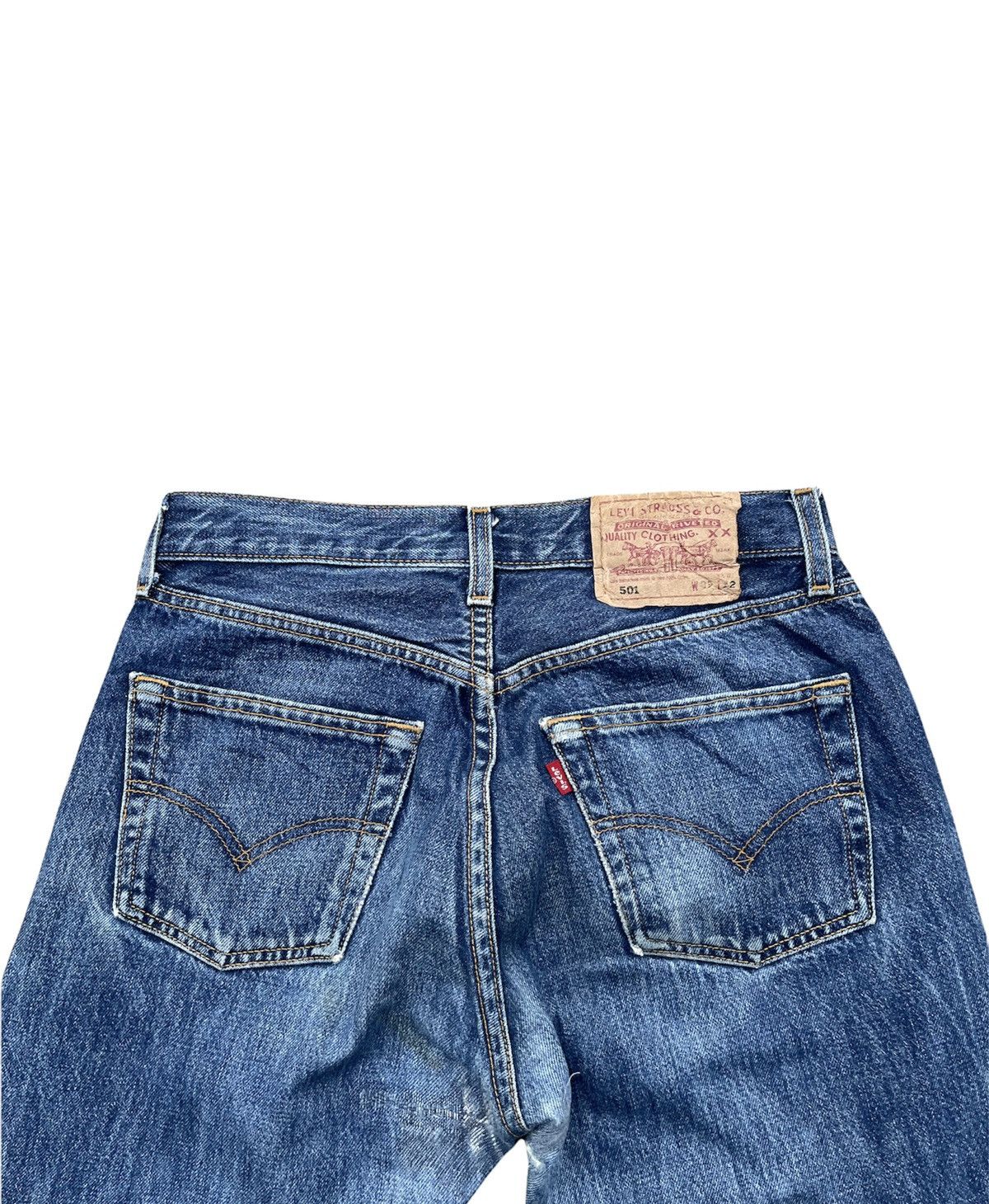 Levi's Levi’s 501 e 2001 Turkey Aging Rework Denim Size US 29 - 8 Thumbnail