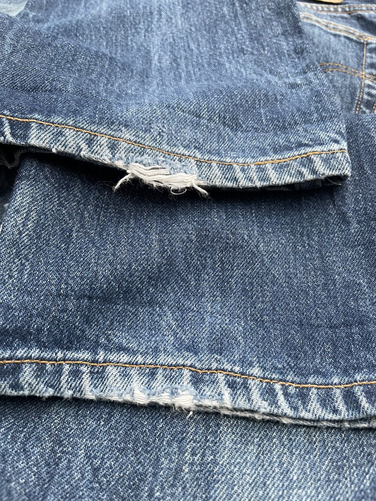 Levi's Levi’s 501 e 2001 Turkey Aging Rework Denim Size US 29 - 10 Thumbnail