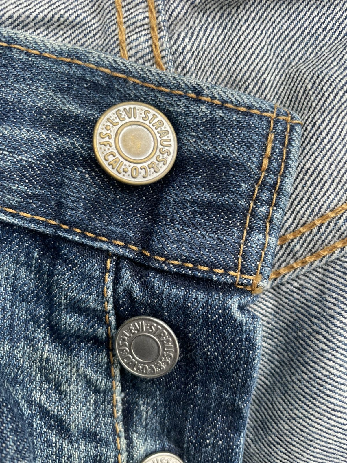 Levi's × Vintage Levis 501 e 2007 Aging Wash Denim Size US 32 / EU 48 - 18 Thumbnail
