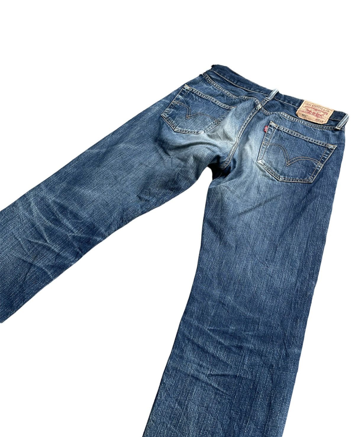 Levi's × Vintage Levis 501 e 2007 Aging Wash Denim Size US 32 / EU 48 - 8 Thumbnail