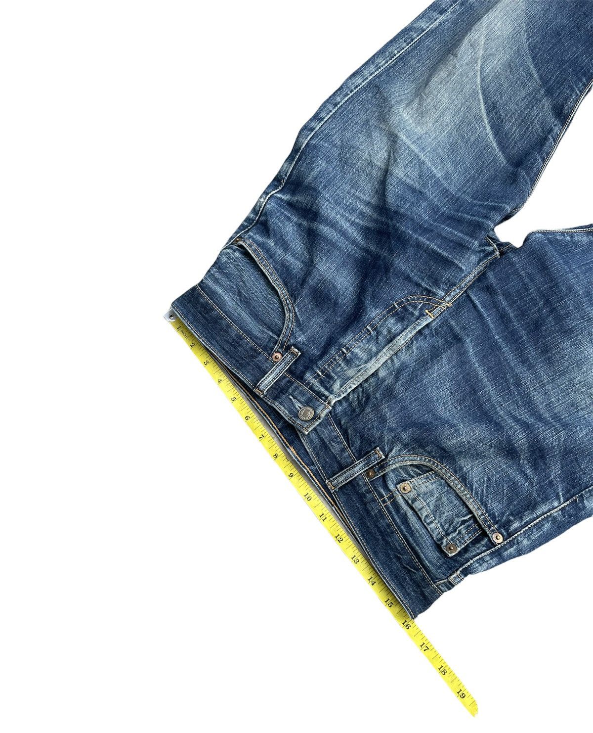 Levi's × Vintage Levis 501 e 2007 Aging Wash Denim Size US 32 / EU 48 - 2 Thumbnail