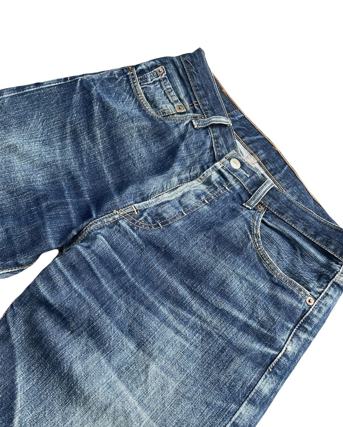 Levi's × Vintage Levis 501 e 2007 Aging Wash Denim Size US 32 / EU 48 - 6 Thumbnail