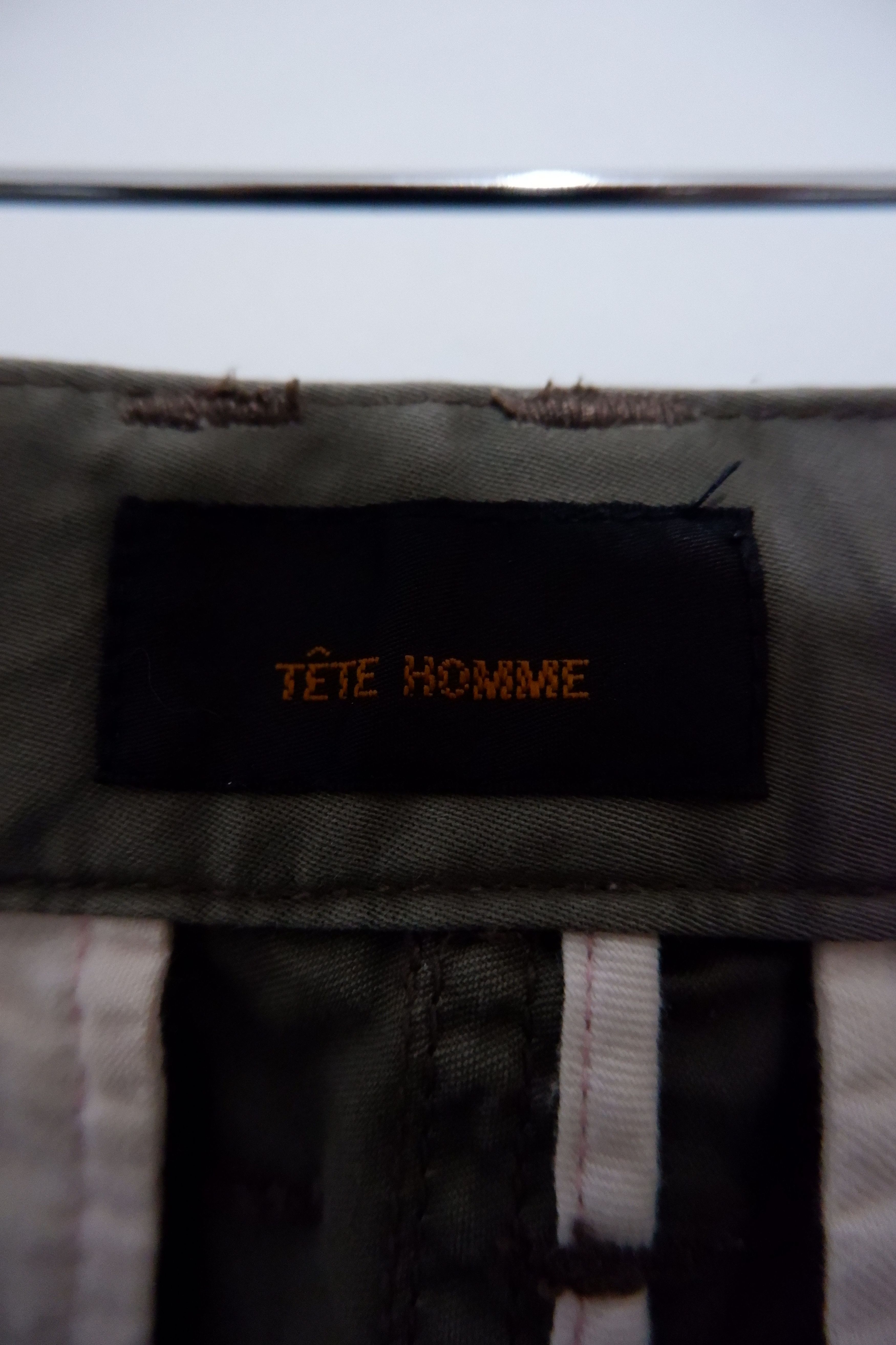 Issey Miyake Vintage Tete Homme Double Knee Bondage Pants Size US 31 - 6 Thumbnail