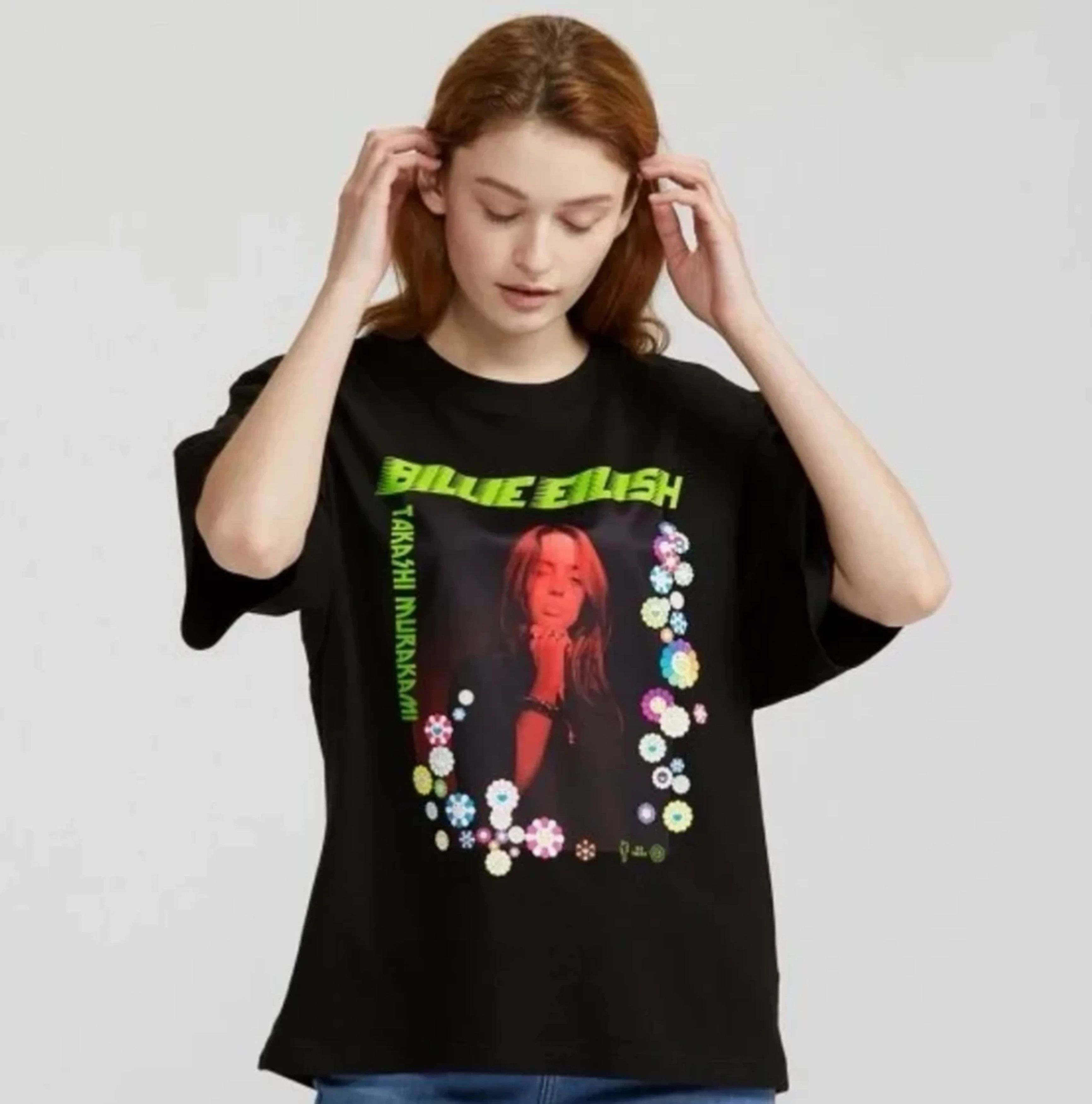 Billie Eilish Billie Eilish x Takashi Murakami Graphic Tee Exclusive - XL Size US XL / EU 56 / 4 - 2 Thumbnail