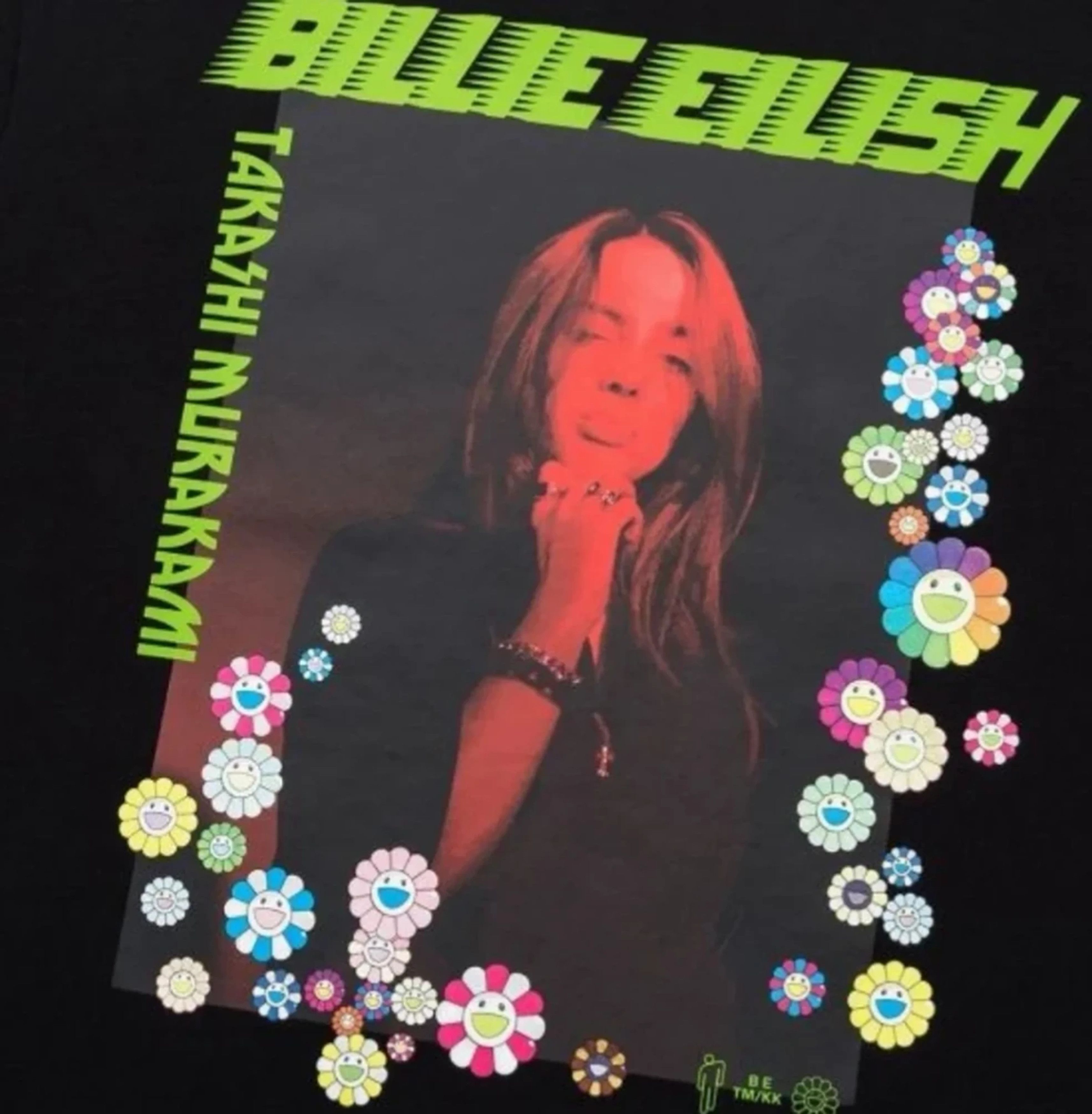 Billie Eilish Billie Eilish x Takashi Murakami Graphic Tee Exclusive - XL Size US XL / EU 56 / 4 - 1 Thumbnail