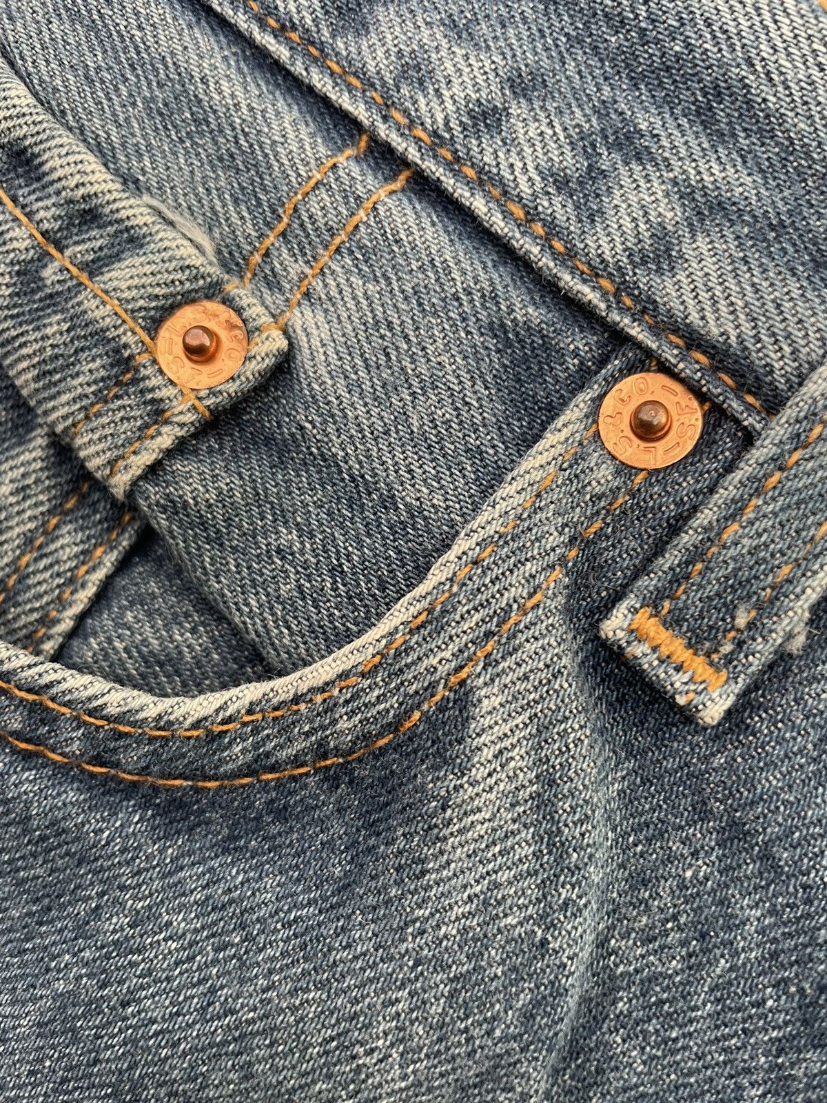 Le Grande Bleu (L.G.B.) Vintage Levi’s 501XX 1999 Usa Aging Wash Denim Size US 38 / EU 54 - 14 Thumbnail